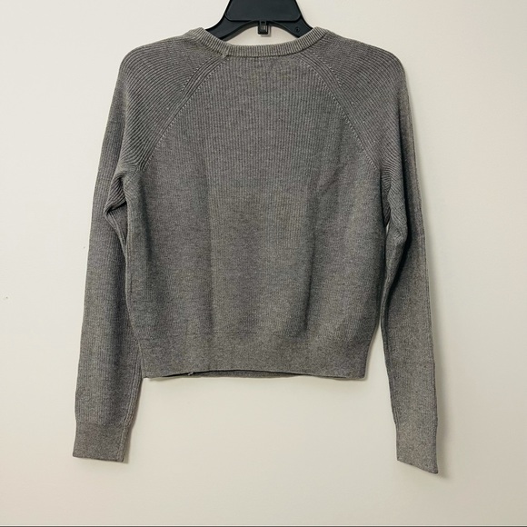 NWT✨Splendid Warner Long Sleeve Sweater in gray - Picture 5 of 10
